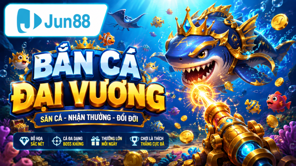 Chi tiết cách chơi game bắn cá đại vương tại nhà cái Jun88