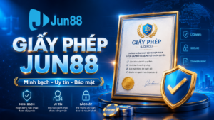 Thông tin giấy phép kinh doanh của Jun88
