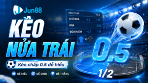 Cách chơi kèo nữa trái tại trang Jun88